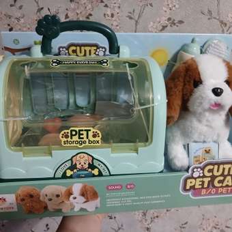 Мягкая игрушка TrendToys щенок с переноской: отзыв пользователя Детский Мир
