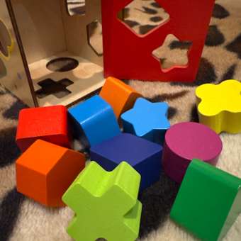 Игрушка Alatoys сортер Куб в ассортименте: отзыв пользователя Детский Мир