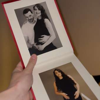 Ручная работа MAlbums Бархатный фотоальбом семейный маленький: отзыв пользователя Детский Мир