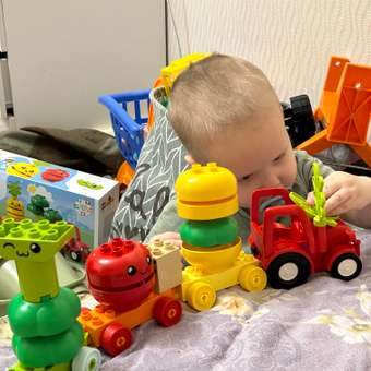 Конструктор LEGO DUPLO Fruit and Vegetable Tractor 19 дет.: отзыв пользователя ДетМир