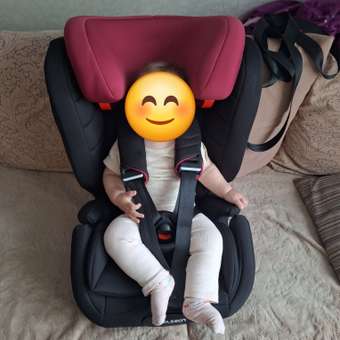 Автокресло Olsson Atlas Isofix Black-Red Isofix 1/2/3 (9-36 кг) красный: отзыв пользователя Детский Мир