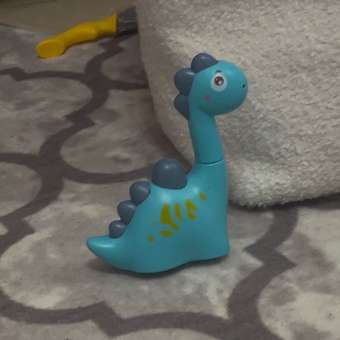 Игрушка TIPTOPOLIS каталка Динозаврик голубой: отзыв пользователя Детский Мир
