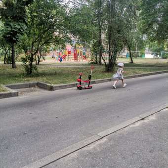 Самокат Kreiss трехколесный: отзыв пользователя ДетМир