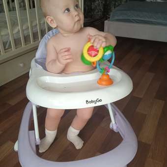 Ходунки BabyGo Walker сиреневый: отзыв пользователя Детский Мир