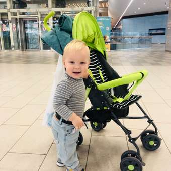 Коляска прогулочная Babyton Zoo Green зеленый: отзыв пользователя Детский Мир