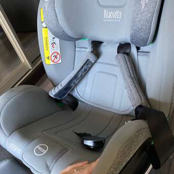 Автокресло Nuovita Isofix 0+/1/2/3 (0-36 кг) серый: отзыв пользователя Детский Мир