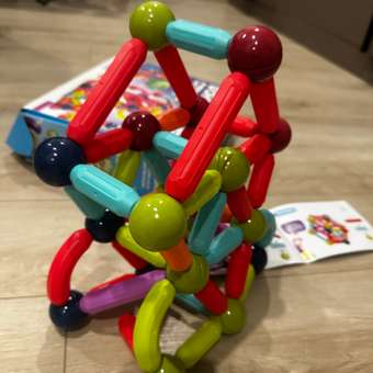 Конструктор SAYFUN toys магнитный 132 дет.: отзыв пользователя Детский Мир