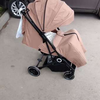 Коляска прогулочная BabyGo Roady Plus коричневый: отзыв пользователя Детский Мир
