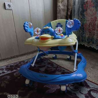 Ходунки Babyton Quack Blue+Beige голубой: отзыв пользователя ДетМир