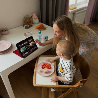 Стульчик для кормления Klapp Kids Klapp Kids high-chair: отзыв пользователя Детский Мир