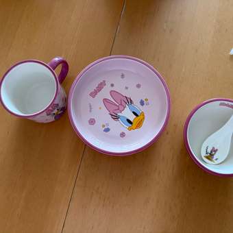 Набор посуды Disney Серия Mickey&Friends Дейзи Дак: отзыв пользователя Детский Мир