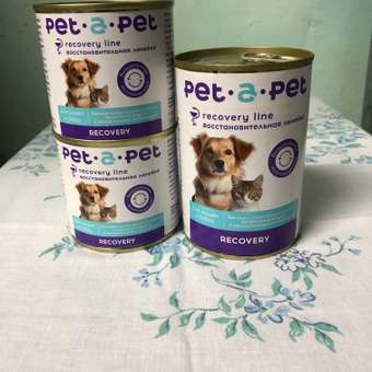 Корм для собак и кошек Pet-a-Pet 240г диетический восстановительная диета Recovery: отзыв пользователя. Зоомагазин Зоозавр