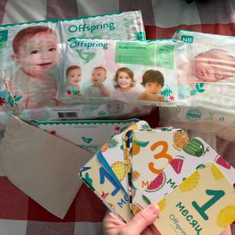 Подгузники Offspring NB (2-4 кг, 3-6 кг) 48 шт.: отзыв пользователя Детский Мир