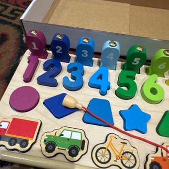 Игрушка Alatoys рыбалка Монтессори в ассортименте: отзыв пользователя Детский Мир