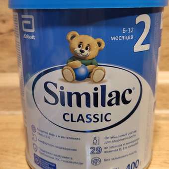 Смесь Similac Классик 2 400г с 6 до 12 месяцев: отзыв пользователя Детский Мир