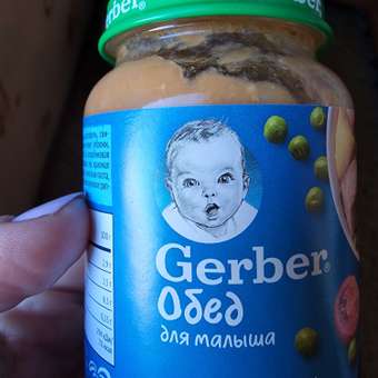 Пюре Gerber свинина-говядина-овощи 190г с 12месяцев: отзыв пользователя ДетМир