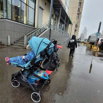 Коляска прогулочная Babyton Rapid Blue: отзыв пользователя ДетМир