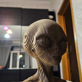 Конструктор QBRIX 3D картонный Инопланетянин 20024: отзыв пользователя Детский Мир