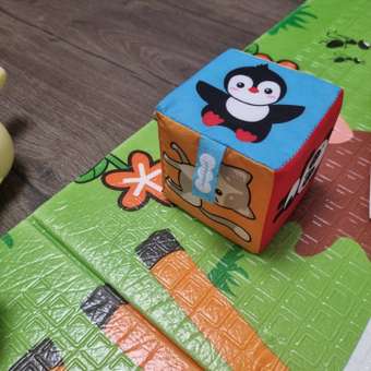 Игрушка Мякиши кубики Кто что ест: отзыв пользователя Детский Мир