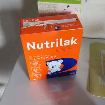 Смесь молочная Nutrilak 2 600г с 6месяцев: отзыв пользователя Детский Мир