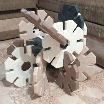 Конструктор UNIX Kids Snowflakes 16 дет.: отзыв пользователя Детский Мир
