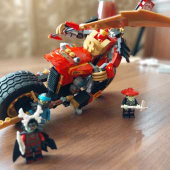 Конструктор LEGO NINJAGO Kais Mech Rider 312 дет.: отзыв пользователя ДетМир