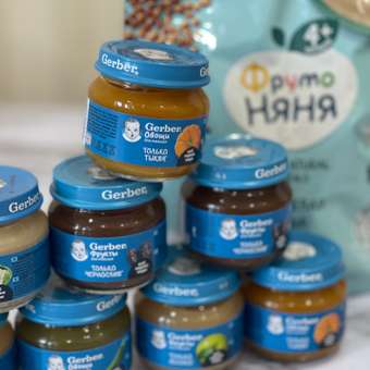 Пюре Gerber Брокколи с 4 мес 80 г: отзыв пользователя Детский Мир