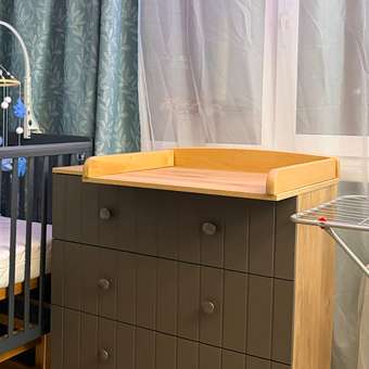 Комод пеленальный Rant Bamboo 84 см (серый): отзыв пользователя Детский Мир