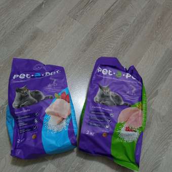 Корм для кошек Pet-a-Pet 2кг с чувствительным пищеварением c белой рыбой: отзыв пользователя. Зоомагазин Зоозавр
