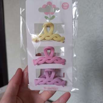 Заколка Demi Star Candy 3 шт.: отзыв пользователя Детский Мир