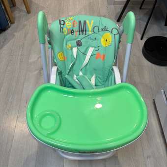 Стульчик для кормления Babyton Animals Green зеленый: отзыв пользователя Детский Мир