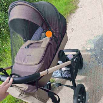 Коляска 2в1 MOWbaby Zoom 2в1, gold cacao brown коричневый: отзыв пользователя Детский Мир