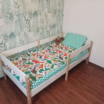 Кровать подростковая Alatoys (белый, береза): отзыв пользователя Детский Мир