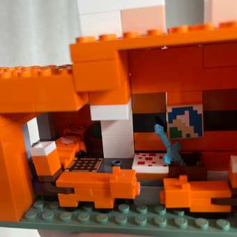 Конструктор LEGO Minecraft Лисья хижина 193 дет.: отзыв пользователя Детский Мир
