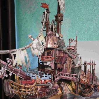 Пазл CubicFun Пиратский корабль Тортуга 3D: отзыв пользователя Детский Мир