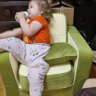 Кресло Кипрей Комби зеленый: отзыв пользователя Детский Мир