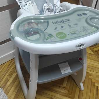 Стульчик для кормления Babyton City Grey серый: отзыв пользователя Детский Мир