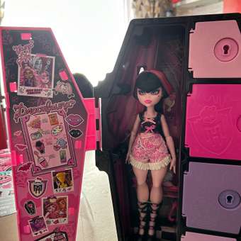 Кукла модельная Monster High Neon Frights Draculaura: отзыв пользователя ДетМир