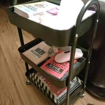 Стеллаж ё трехъярусный (металл) G24123102: отзыв пользователя магазина низких цен ЕЩЁ