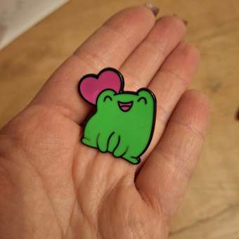 Значок Munaby Frog 1 шт.: отзыв пользователя ДетМир