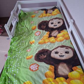 Комплект постельного белья Ночь Нежна Чебурашка полутораспальный 3 предм.: отзыв пользователя Детский Мир