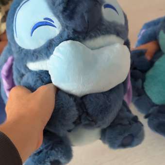Игрушка мягкая Stitch син с сердц BZ-057: отзыв пользователя Детский Мир