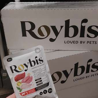 Корм для кошек Roybis 85г мясное ассорти кусочки в соусе для выведения комочков: отзыв пользователя. Зоомагазин Зоозавр