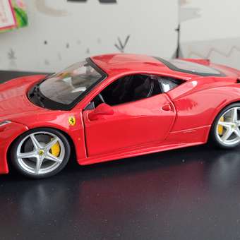 Автомобиль BBurago Ferrari Ferrari 458 Italia 18-26003 1:24: отзыв пользователя ДетМир
