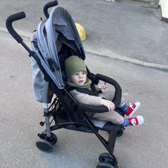Коляска прогулочная Babyton Ellipse Grey серый: отзыв пользователя ДетМир