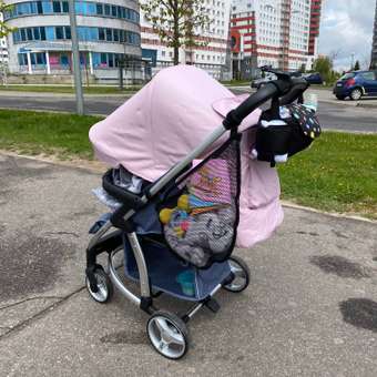 Коляска прогулочная Babyton Cosmo Pink розовый: отзыв пользователя Детский Мир