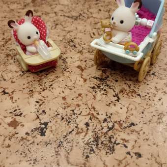 Игровой набор Sylvanian Families Двойняшки в коляске: отзыв пользователя ДетМир