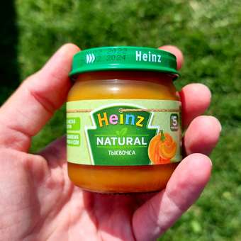 Пюре Heinz Тыква с 5 мес 80 г: отзыв пользователя ДетМир