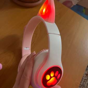 Наушники Fengchengjia toys bluetooth Розовый: отзыв пользователя Детский Мир