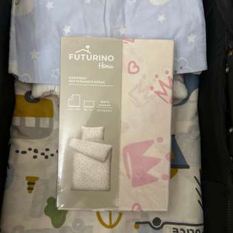 Комплект постельного белья FUTURINO Home Принцесса 2 предмета : отзыв пользователя Детский Мир